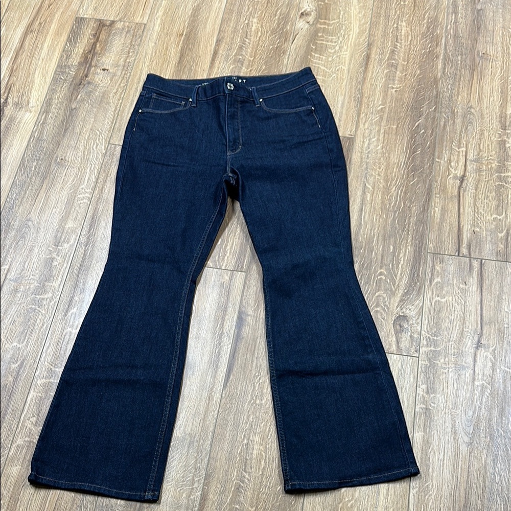White House Black Market Deep Blue Boot Cut Jeans